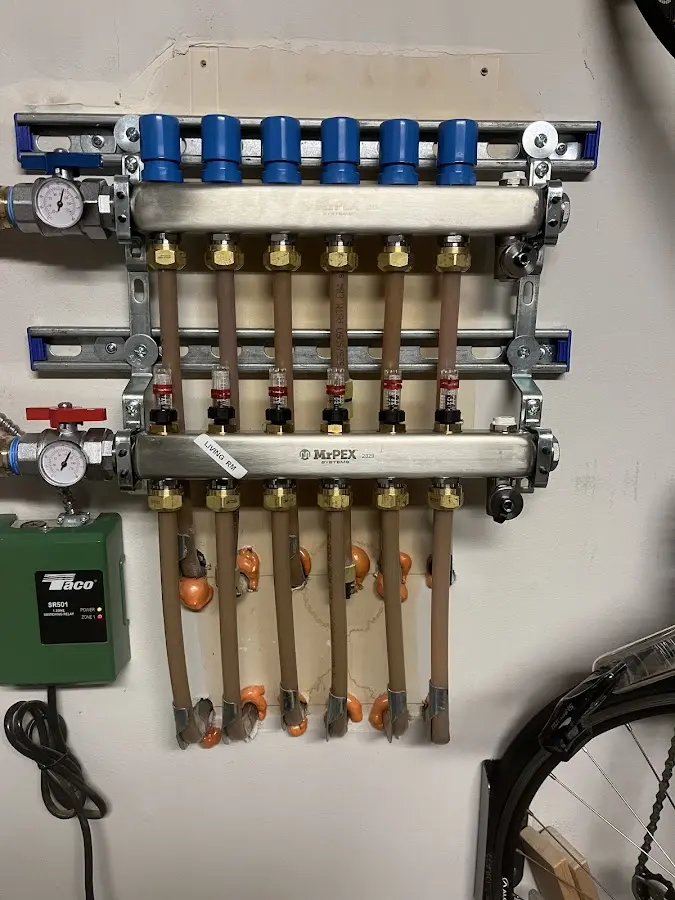 Plumber performing Leak Detection at a residential property in Moreland Hills